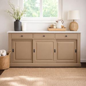 Braunes Landhaus Sideboard mit...