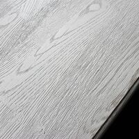 Braunes Landhaus Sideboard mit SchiebetÃ¼ren - Eichenplatte weiÃŸ-grau