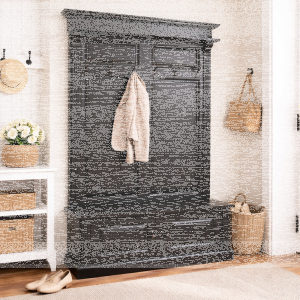 Landhausstil Garderobe schwarz