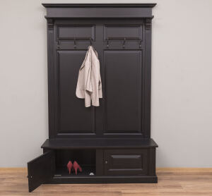 Landhausstil Garderobe schwarz