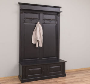 Landhausstil Garderobe schwarz