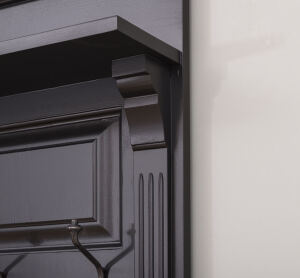 Landhausstil Garderobe schwarz