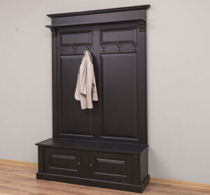 Landhausstil Garderobe schwarz