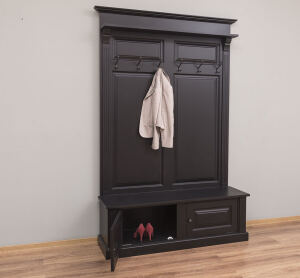 Landhausstil Garderobe schwarz