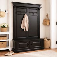 Landhausstil Garderobe schwarz