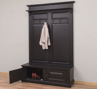 Landhausstil Garderobe schwarz