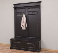Landhausstil Garderobe schwarz