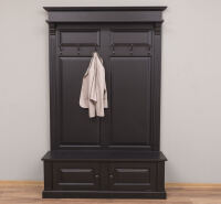 Landhausstil Garderobe schwarz