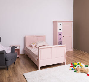 Kinder Schlafzimmer für Mädchen Pastellrosa