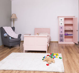 Kinder Schlafzimmer für Mädchen Pastellrosa