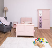 Kinder Schlafzimmer für Mädchen Pastellrosa