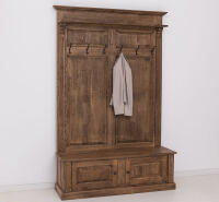 Nostalgische Landhaus Garderobe, Eiche