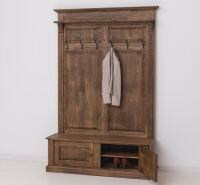 Nostalgische Landhaus Garderobe, Eiche