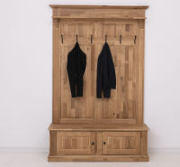Nostalgische Landhaus Garderobe, Eiche