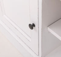 Massives TV-Lowboard mit Landhausoptik - Eichenplatte gewachst