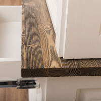 Wohnzimmerschrank Landhausstil weiß