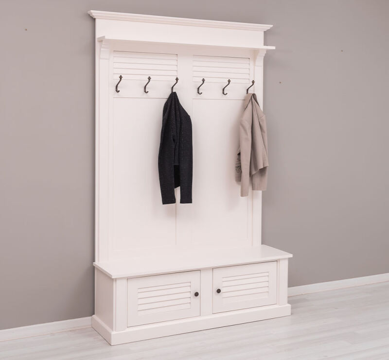 Landhausgarderobe Provence mit Bank