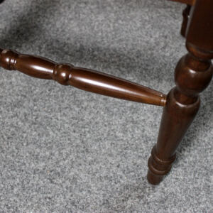 Landhausstuhl Rosalie gepolstert, Buche, Microfaser Kirsche