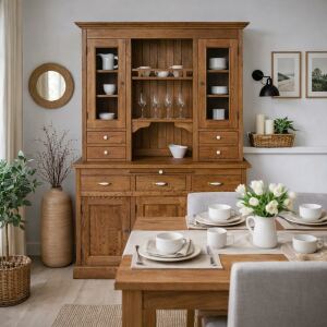 Landhausbuffetschrank Eiche hell