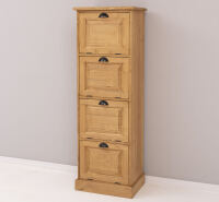 Aktenschrank mit Kippfächern im Landhausstil