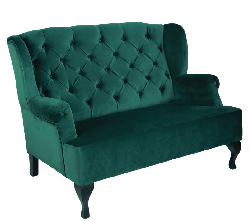 2-Sitzer Landhaus Sofa Vintage Design LINDY