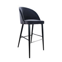 Barhocker mit Lehne gepolstert - BETTY 2
