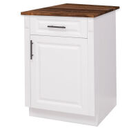 Landhausstil MDF Küchenunterschrank mit Schublade - Kiefernplatte
