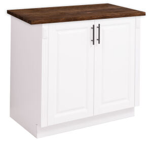 Landhausstil Spülenunterschrank - Kiefernplatte