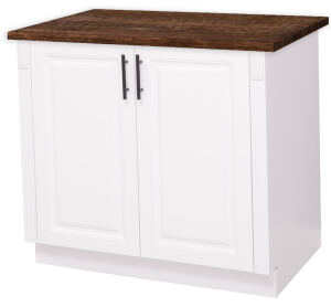 Landhausstil Spülenunterschrank - Kiefernplatte
