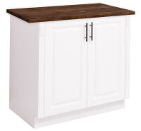 Landhausstil Spülenunterschrank - Kiefernplatte