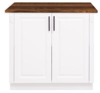 Landhausstil Spülenunterschrank - Kiefernplatte