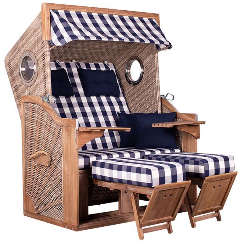 Strandkorb Trendy Pure XL Natur