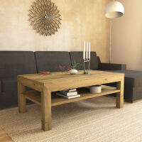 Edler Couchtisch Wildeiche - 120x70cm
