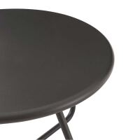 Garten-Loungemöbel-Set 4-teilig dunkelgrau