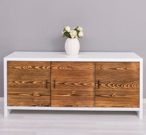 Minimalistisches Sideboard mit Holztüren Berlin