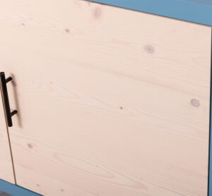Minimalistisches Sideboard mit Holztüren Berlin