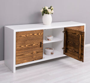 Minimalistisches Sideboard mit Holztüren Berlin
