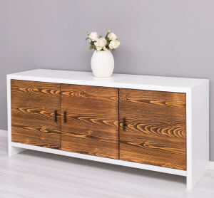 Minimalistisches Sideboard mit Holztüren Berlin