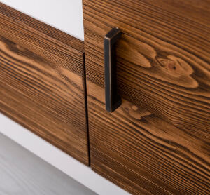 TV Lowboard mit Holztüren Berlin, 160 cm