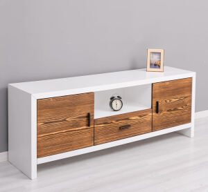 TV Lowboard mit Holztüren Berlin, 160 cm