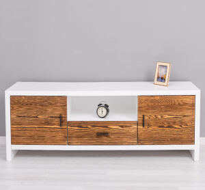 TV Lowboard mit Holztüren Berlin, 160 cm