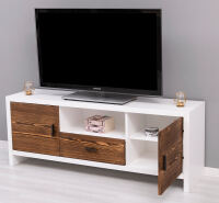 TV Lowboard mit Holztüren Berlin, 160 cm