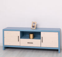 TV Lowboard mit Holztüren Berlin, 160 cm