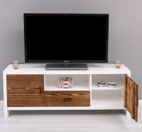 TV Lowboard mit Holztüren Berlin, 160 cm