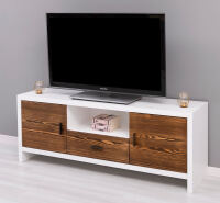 TV Lowboard mit Holztüren Berlin, 160 cm