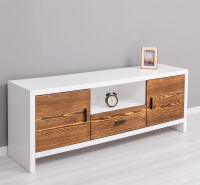 TV Lowboard mit Holztüren Berlin, 160 cm