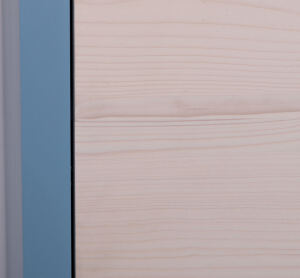 Schlichter Kleiderschrank mit Holztüren Berlin