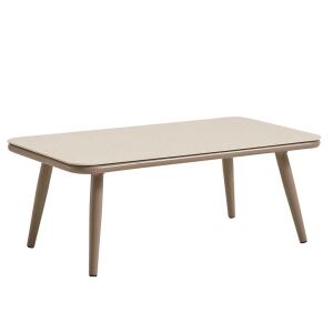 4-teiliges Loungemöbel-Set, creme-beige