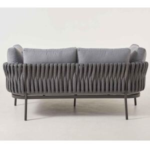 XXL-Outdoorbett grau-anthrazit
