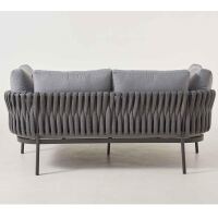 XXL-Outdoorbett grau-anthrazit